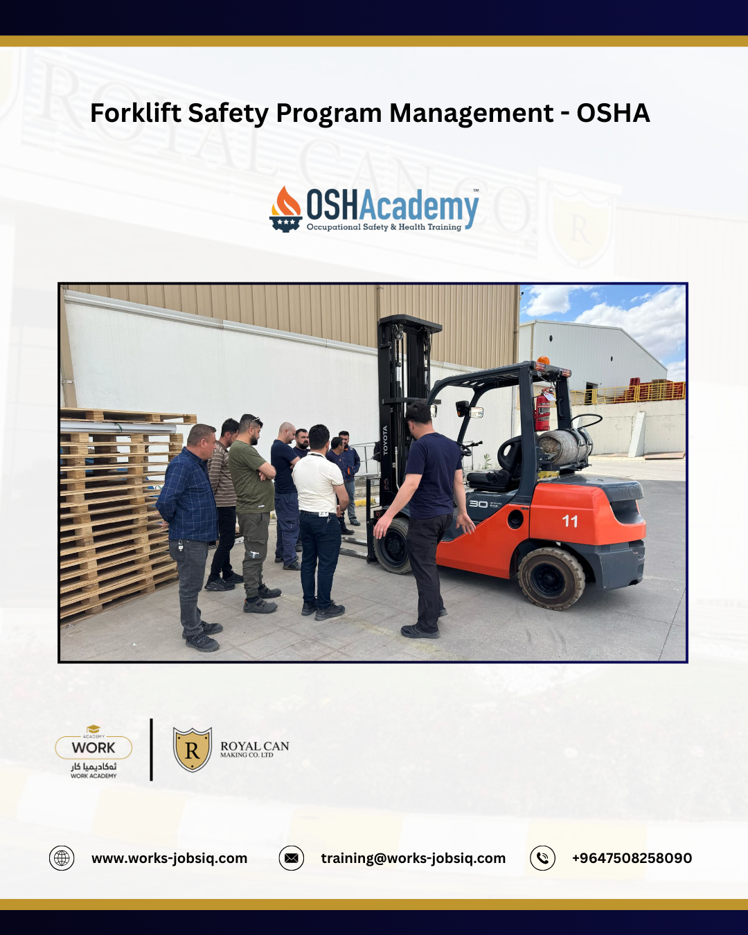 Forklift Safety Program – OSHA